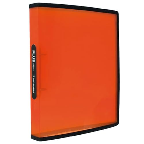 Plus Office Ordner PP Plus A4 2A/25 Orange gestreift von Plus Office