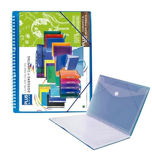 Plus Office Ordner für Ordner Plus ESP.Gummi, 20 F, Blau Plus Office Ordner für Ordner Plus ESP.Gummi, 20 F, Blau von Plus Office