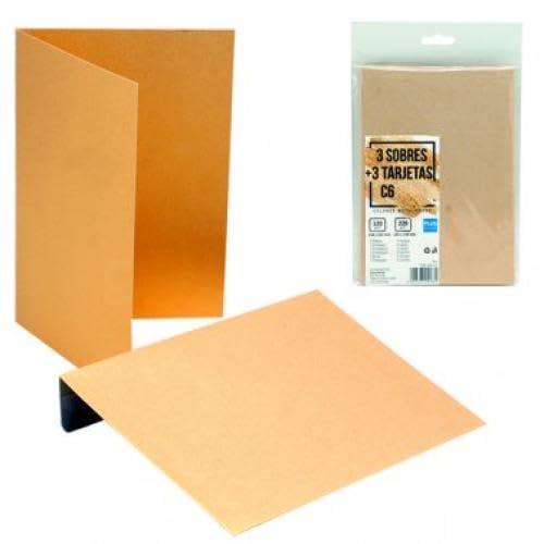 Plus Office Schutzhülle mit Umschlag und Karte Plus, 114 x 162 Met.Gold / 3U Plus Office Schutzhülle mit Umschlag und Karte Plus, 114 x 162 Met.Gold / 3U von Plus Office