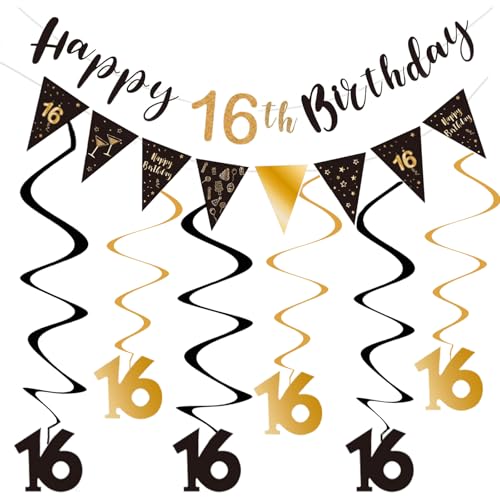 Geburtstag Dekoration Banner 16 von Plusupon