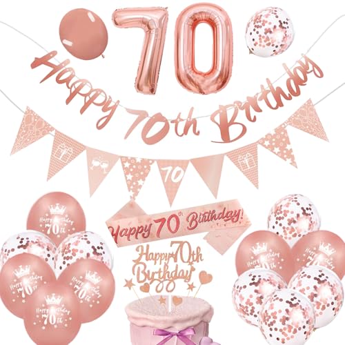 Luftballons Geburtstag Dekorationen 70 Luftballons Geburtstag Dekorationen 70 von Plusupon