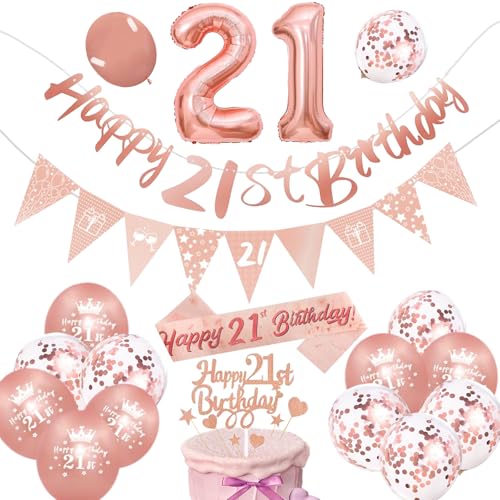 Luftballons Geburtstagsdekorationen 21 Luftballons Geburtstagsdekorationen 21 von Plusupon