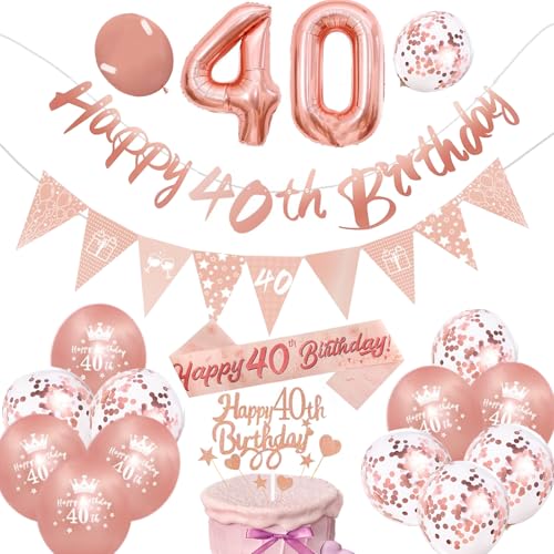 Luftballons Geburtstagsdekorationen 40 Luftballons Geburtstagsdekorationen 40 von Plusupon