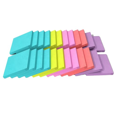 Pluuttiem Haftnotizen, 24 Haftnotizbl?cke, B¨¹robedarf, Haftnotizen f¨¹r Vertikale Fl?chen, Monitore, W?nde Pluuttiem Haftnotizen, 24 Haftnotizbl?cke, B¨¹robedarf, Haftnotizen f¨¹r Vertikale Fl?chen, Monitore, W?nde von Pluuttiem