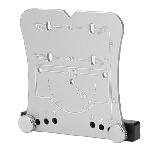 35 -mm -Scharnier -Bohrhandbuch, Hochfestigkeitsscharnierlochbohrer Bitbar für Holzbearbeitung (SILVER) von Plyisty