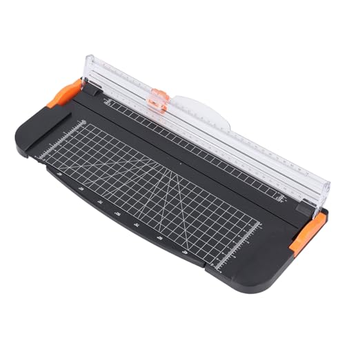 A4-Papierschneider, 12-Zoll-Papierschneider, Scrapbooking-Zubehör mit Automatischem Sicherheitsschutz und Seitenlineal, 10 Blatt Kapazität, für Bastelpapier, Gutscheine, Etiketten A4-Papierschneider, 12-Zoll-Papierschneider, Scrapbooking-Zubehör mit Automatischem Sicherheitsschutz und Seitenlineal, 10 Blatt Kapazität, für Bastelpapier, Gutscheine, Etiketten von Plyisty