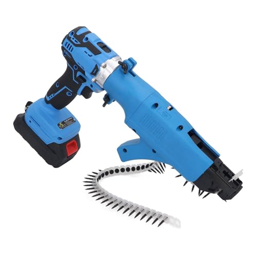 Automatischer Kettennageladapter, Bohrschraubenkettenadapter Wirksame Haltbare 100-250 V Eingedickte Federschub mit Elektrobohrer für Küchenschrank (EU-Stecker) von Plyisty