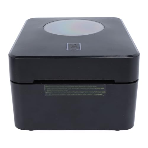 Etikettendrucker, USB BT 4x6 -Etikettendrucker, der für Versandpakete Häufig Verwendet Wird (EU-Stecker) von Plyisty