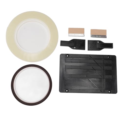 Plyisty 10 -Zoll -Klebeband Spleißsatz Set Stabiles Offenes Spleißkit Zum Reparieren, Abs Guide Schienenklebeband Kit für 1 Zoll, 1/2in, /4 (BLACK) von Plyisty