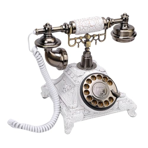 Plyisty Audio Gästebuch Hochzeit Telefon, Retro -Aufzeichnung Customisierte Audio -Nachrichten Gästebuchalternativen, 32 GB, für Hochzeit, Brautdusche, Geburtstagsfeier (White) von Plyisty