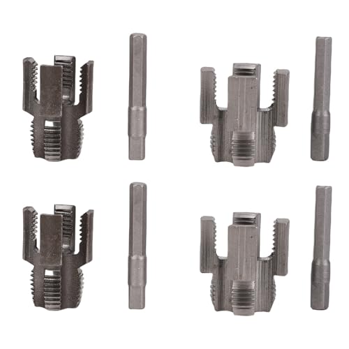 Plyisty Das Rohrgewinde -Schneidwerkzeug Greift Effizient 1/2 Zoll DN15 3/4 Zoll DN20 -Rohre für Sanitärreparaturen, Legierungsstahlmaterial ab von Plyisty