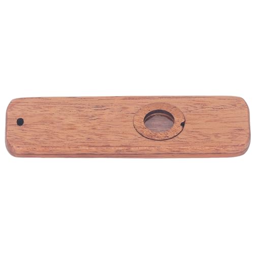 Plyisty Kazoos Musikinstrument, Kazoo Mahagoni Tragbar (Quadrat) von Plyisty