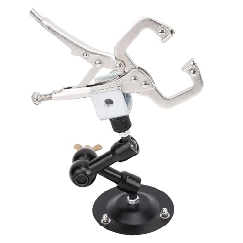Plyisty Universal Square Jaw Clamp Lötständer, Einstellbar und Praktisch für Schweißbankenprojekte von Plyisty