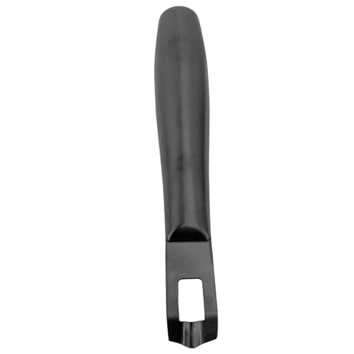 Plyisty Zitronenschale -Schäler, Effizientes Edelstahl Effizienter Zitronenschäler Zester Genau Sicher Haltbar Rostfeste mit Nicht -Slip Griff für Cocktails (BLACK) von Plyisty