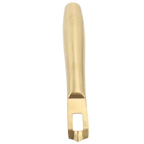 Plyisty Zitronenschale -Schäler, Effizientes Edelstahl Effizienter Zitronenschäler Zester Genau Sicher Haltbar Rostfeste mit Nicht -Slip Griff für Cocktails (GOLD) von Plyisty