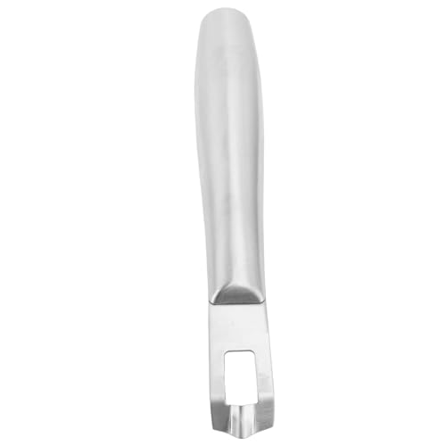 Plyisty Zitronenschale -Schäler, Effizientes Edelstahl Effizienter Zitronenschäler Zester Genau Sicher Haltbar Rostfeste mit Nicht -Slip Griff für Cocktails (SILVER) von Plyisty