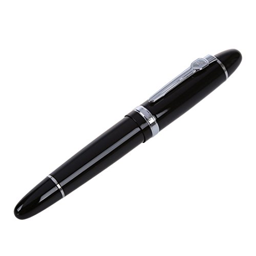 Pmkvgdy "159" Schwarz und Silber M Fuellfederhalter Dicke fuer Geschenk Schmuck Pmkvgdy "159" Schwarz und Silber M Fuellfederhalter Dicke fuer Geschenk Schmuck von Pmkvgdy