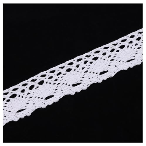 10 meter Beige/Weiss spitzenband in breite von ca.1-3.8cm (Optionl) von Pmnzdy
