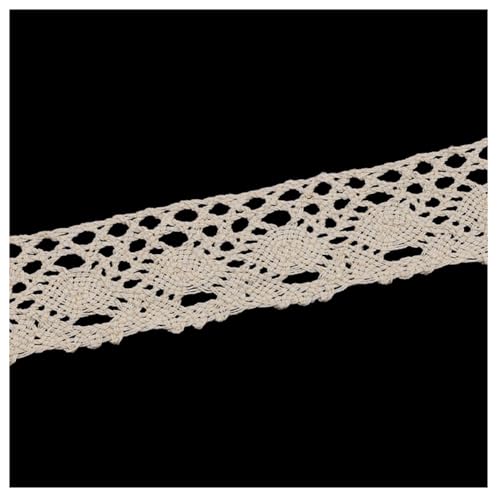 10 meter Beige/Weiss spitzenband in breite von ca.1-3.8cm (Optionl) von Pmnzdy