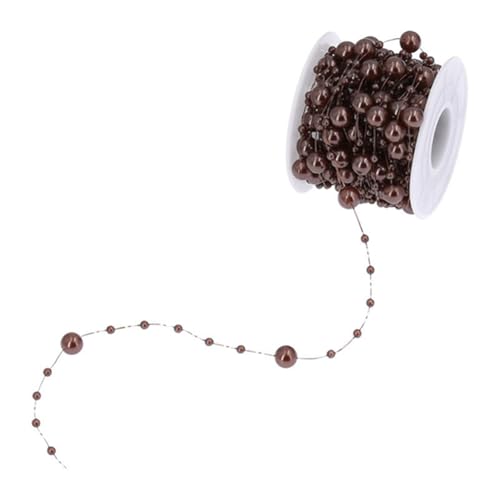 10M/Rollen Perlengirlande Bunte Perlen Kette 8mm+3mm Kunstperlenkette Hochzeits Perlenband Perlenstring Dekoband Draht Perlenschnur für Hochzeitsdeko Party Geburtstag Weihnachten Tisch Brautstraus 10M/Rollen Perlengirlande Bunte Perlen Kette 8mm+3mm Kunstperlenkette Hochzeits Perlenband Perlenstring Dekoband Draht Perlenschnur für Hochzeitsdeko Party Geburtstag Weihnachten Tisch Brautstraus von Pmnzdy