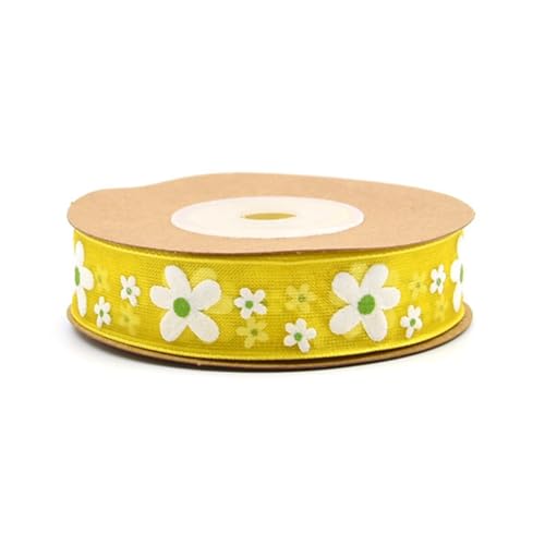 10Mx 20mm Transparentes Organzaband mit Sonnenblumen Gänseblümchenmuster Geschenkband Blumen Schleifenband Blumendruck Dekoband Bänder Geschenkverpackung BastelnbandKleine Blüten – gelb 10Mx 20mm Transparentes Organzaband mit Sonnenblumen Gänseblümchenmuster Geschenkband Blumen Schleifenband Blumendruck Dekoband Bänder Geschenkverpackung BastelnbandKleine Blüten – gelb von Pmnzdy