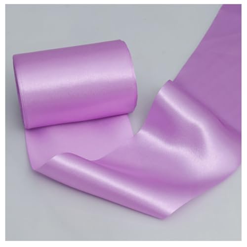 15cm x 20Meter Satinband Satinstoffe Meterware Zuschneidbar StuhlSchleifen Stuhlrücken Dekorationen Stoffe Satin Stuhl Bezug Bow Ties Tischläufer Stuhlschärpe für Hochzeit Partys BankettLila von Pmnzdy