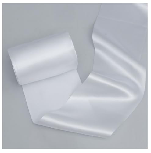 15cm x 20Meter Satinband Satinstoffe Meterware Zuschneidbar StuhlSchleifen Stuhlrücken Dekorationen Stoffe Satin Stuhl Bezug Bow Ties Tischläufer Stuhlschärpe für Hochzeit Partys BankettWeiß 15cm x 20Meter Satinband Satinstoffe Meterware Zuschneidbar StuhlSchleifen Stuhlrücken Dekorationen Stoffe Satin Stuhl Bezug Bow Ties Tischläufer Stuhlschärpe für Hochzeit Partys BankettWeiß von Pmnzdy
