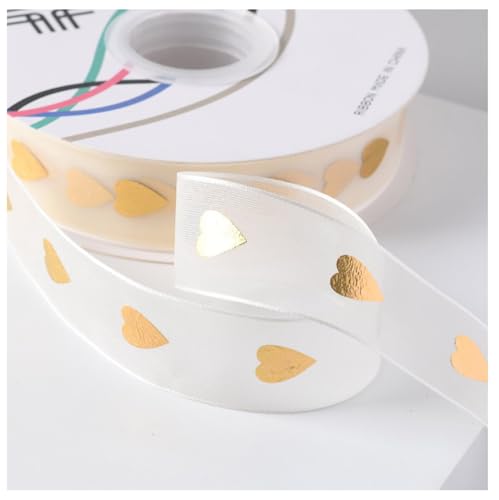 20 Yards × 25mm Beige Transparent Organzaband Geschenkband mit Gold “JUST FOU YOU”“LOVE”Herz Sterne Blumen Schleifen Muster Schleifenband Dekoband für Hochzeiten Partys Strauß DekorationHerzen 20 Yards × 25mm Beige Transparent Organzaband Geschenkband mit Gold “JUST FOU YOU”“LOVE”Herz Sterne Blumen Schleifen Muster Schleifenband Dekoband für Hochzeiten Partys Strauß DekorationHerzen von Pmnzdy