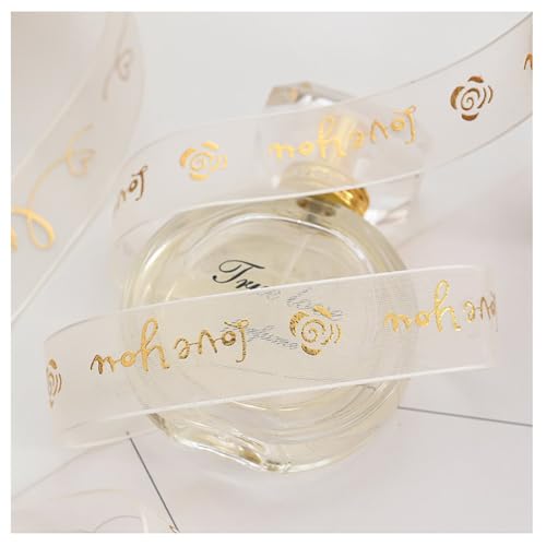 20 Yards × 25mm Beige Transparent Organzaband Geschenkband mit Gold “JUST FOU YOU”“LOVE”Herz Sterne Blumen Schleifen Muster Schleifenband Dekoband für Hochzeiten Partys Strauß DekorationLOVE YOU 20 Yards × 25mm Beige Transparent Organzaband Geschenkband mit Gold “JUST FOU YOU”“LOVE”Herz Sterne Blumen Schleifen Muster Schleifenband Dekoband für Hochzeiten Partys Strauß DekorationLOVE YOU von Pmnzdy