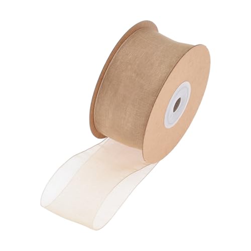50 Yards × 10mm Organzaband Geschenkband Schleifenband Hochzeit Seidenband Transparent Dekorative Bänder Chiffonband für Handgemachtes Heimwerken, Geschenkverpackung, Hochzeitsdekoration 50 Yards × 10mm Organzaband Geschenkband Schleifenband Hochzeit Seidenband Transparent Dekorative Bänder Chiffonband für Handgemachtes Heimwerken, Geschenkverpackung, Hochzeitsdekoration von Pmnzdy