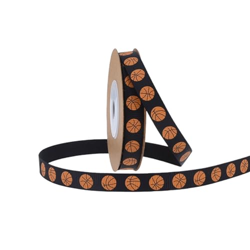 Basketball Bänder 20 Yard x 10mm Geschenkband mit Orange Basketball Muster Bastelband Sportband Drucken Sportbälle-Bänder Grosgrain-Band Sport Ball Farbband Sport Themenparty DekorationenSchwarz Basketball Bänder 20 Yard x 10mm Geschenkband mit Orange Basketball Muster Bastelband Sportband Drucken Sportbälle-Bänder Grosgrain-Band Sport Ball Farbband Sport Themenparty DekorationenSchwarz von Pmnzdy