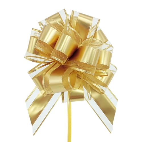 Große Schleife Geschenkschleife 15x20cm Geschenk Ziehschleifen Geschenk Schleife mit Geschenkbänder Dekoschleifen Pull Bow Auto Deko Bögen für Geschenken, Hochzeit, Party,Geburtstag Gold 2 Stück Große Schleife Geschenkschleife 15x20cm Geschenk Ziehschleifen Geschenk Schleife mit Geschenkbänder Dekoschleifen Pull Bow Auto Deko Bögen für Geschenken, Hochzeit, Party,Geburtstag Gold 2 Stück von Pmnzdy