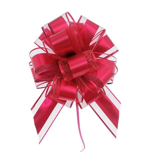 Große Schleife Geschenkschleife 15x20cm Geschenk Ziehschleifen Geschenk Schleife mit Geschenkbänder Dekoschleifen Pull Bow Auto Deko Bögen für Geschenken, Hochzeit, Party,Geburtstag Rotwein 2 Stück Große Schleife Geschenkschleife 15x20cm Geschenk Ziehschleifen Geschenk Schleife mit Geschenkbänder Dekoschleifen Pull Bow Auto Deko Bögen für Geschenken, Hochzeit, Party,Geburtstag Rotwein 2 Stück von Pmnzdy