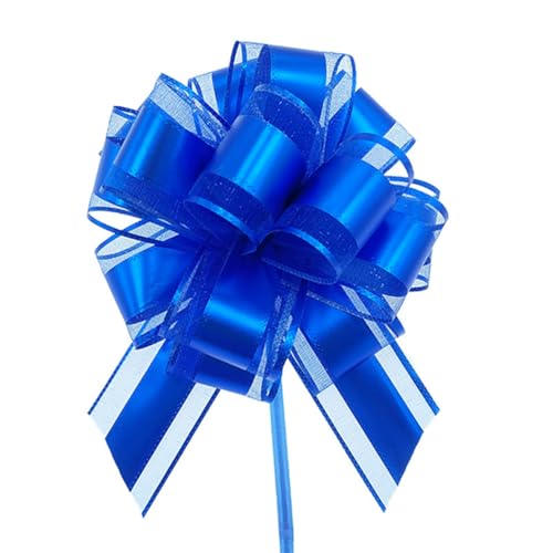 Große Schleife Geschenkschleife 15x20cm Geschenk Ziehschleifen Geschenk Schleife mit Geschenkbänder Dekoschleifen Pull Bow Auto Deko Bögen für Geschenken,Hochzeit,Party,Geburtstag Königsblau 2 Stück Große Schleife Geschenkschleife 15x20cm Geschenk Ziehschleifen Geschenk Schleife mit Geschenkbänder Dekoschleifen Pull Bow Auto Deko Bögen für Geschenken,Hochzeit,Party,Geburtstag Königsblau 2 Stück von Pmnzdy