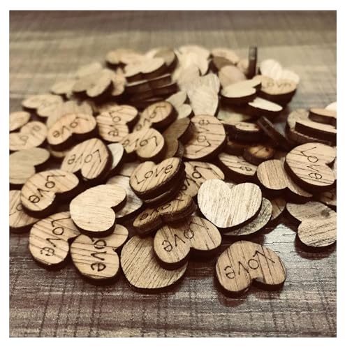 Mini Holzherzen zum Basteln 200 Stück 15MM Natürliche Holzherzen Scheiben mit Gravieren“Love” Kleine Holzherzen Deko Hochzeit Deko Streudeko für Geburtstag DIY Handwerk Tischdeko Bilderrahmen Deko Mini Holzherzen zum Basteln 200 Stück 15MM Natürliche Holzherzen Scheiben mit Gravieren“Love” Kleine Holzherzen Deko Hochzeit Deko Streudeko für Geburtstag DIY Handwerk Tischdeko Bilderrahmen Deko von Pmnzdy