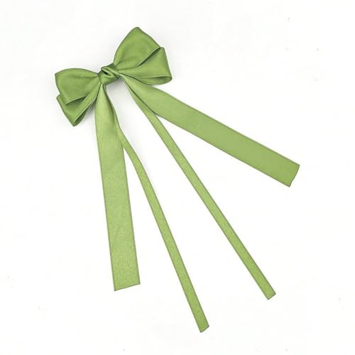 Pmnzdy 10 Stück 30 * 13cm Auto Bögen Hochzeit Autoschleifen Autoschmuck Autodekoration Schleifen Band Geschenkdekorationsschleife Haarnadel-Zubehör Grün von Pmnzdy