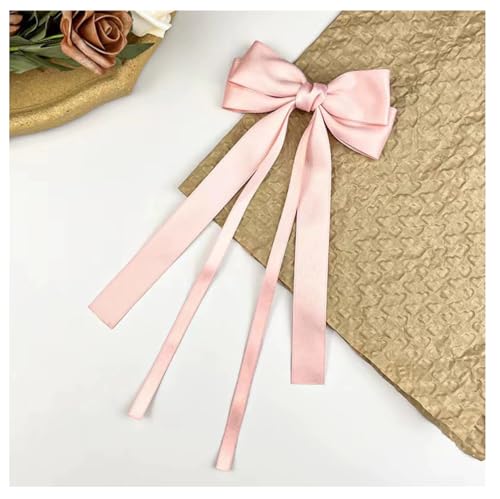 Pmnzdy 10 Stück 30 * 13cm Auto Bögen Hochzeit Autoschleifen Autoschmuck Autodekoration Schleifen Band Geschenkdekorationsschleife Haarnadel-Zubehör Rosa von Pmnzdy