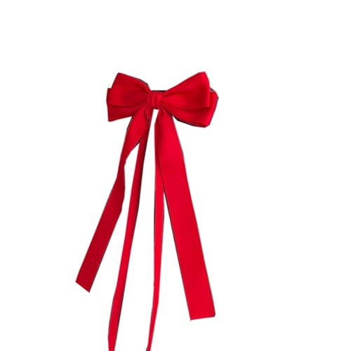 Pmnzdy 10 Stück 30 * 13cm Auto Bögen Hochzeit Autoschleifen Autoschmuck Autodekoration Schleifen Band Geschenkdekorationsschleife Haarnadel-Zubehör Rot von Pmnzdy