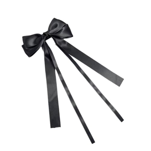 Pmnzdy 10 Stück 30 * 13cm Auto Bögen Hochzeit Autoschleifen Autoschmuck Autodekoration Schleifen Band Geschenkdekorationsschleife Haarnadel-Zubehör Schwarz von Pmnzdy