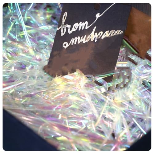 Pmnzdy 100g Glitzer 3mm Bastgras Geschreddertes Seidenglitzerpapier Raffia Glänzend Bast Dekoration Geschenkbox Füllpapier Füllmaterial für Pakete Geschenkbox Präsentkorb 3MM transparent weiß Pmnzdy 100g Glitzer 3mm Bastgras Geschreddertes Seidenglitzerpapier Raffia Glänzend Bast Dekoration Geschenkbox Füllpapier Füllmaterial für Pakete Geschenkbox Präsentkorb 3MM transparent weiß von Pmnzdy