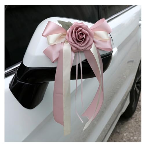 Pmnzdy 2 Stück Autoschleifen Seidenblume Simulation Blume Schleife Autoschmuck Auto Car Türgriffleiste Rückspiegel Hochzeit Stuhl Zurück für Kirche Hochzeitsauto Hochzeit Beerdigung Party Deko Rosa Pmnzdy 2 Stück Autoschleifen Seidenblume Simulation Blume Schleife Autoschmuck Auto Car Türgriffleiste Rückspiegel Hochzeit Stuhl Zurück für Kirche Hochzeitsauto Hochzeit Beerdigung Party Deko Rosa von Pmnzdy