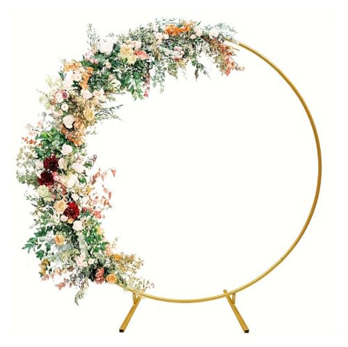 Pmnzdy 2M Metall Luftballon Bogen Rund DIY Ballonbogen Girlande Runder Blumen Deko Ring Kit Hochzeitsbogen Party-Deko-Set Ballonsäulenständer für Hochzeit Party Weihnachten und andere Feiern 200cm Pmnzdy 2M Metall Luftballon Bogen Rund DIY Ballonbogen Girlande Runder Blumen Deko Ring Kit Hochzeitsbogen Party-Deko-Set Ballonsäulenständer für Hochzeit Party Weihnachten und andere Feiern 200cm von Pmnzdy