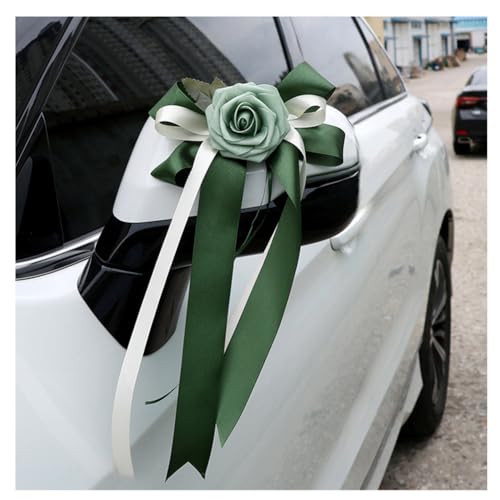 Pmnzdy 8 Stück Autoschleifen Seidenblume Simulation Blume Schleife Autoschmuck Auto Car Türgriffleiste Rückspiegel Hochzeit Stuhl Zurück für Kirche Hochzeitsauto Hochzeit Beerdigung Party Deko Grün Pmnzdy 8 Stück Autoschleifen Seidenblume Simulation Blume Schleife Autoschmuck Auto Car Türgriffleiste Rückspiegel Hochzeit Stuhl Zurück für Kirche Hochzeitsauto Hochzeit Beerdigung Party Deko Grün von Pmnzdy