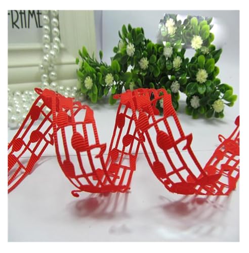 Pmnzdy Musiknotenband 10 Yards 28mm Music Note Form Geschenkband Bänder Bastelband Musik Ripsband Kleidungsbesatz für Scrapbooking DIY Geschenkverpackung Hochzeit Weihnachten Party Bankett Dekoration Pmnzdy Musiknotenband 10 Yards 28mm Music Note Form Geschenkband Bänder Bastelband Musik Ripsband Kleidungsbesatz für Scrapbooking DIY Geschenkverpackung Hochzeit Weihnachten Party Bankett Dekoration von Pmnzdy