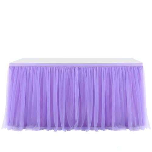 Pmnzdy Tüll Tischrock Tütü Tischröcke Tutu Tischdecke Tischdeko Schreibtisch Gaze Tüll Tisch Rock Tischdekoration für Hochzeit, Geburtstag, Valentinstag, Weihnachten, Party, Bar Lila 4.27×77cm Pmnzdy Tüll Tischrock Tütü Tischröcke Tutu Tischdecke Tischdeko Schreibtisch Gaze Tüll Tisch Rock Tischdekoration für Hochzeit, Geburtstag, Valentinstag, Weihnachten, Party, Bar Lila 4.27×77cm von Pmnzdy