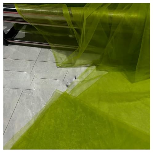 Pmnzdy Tüllstoff Grüne Serie Tüll Stoffe Meterware WEICH LICHT Netzstoff Dekostoff Hochzeitsbogen Hochzeit Vorhang Zeremonie Deko-Stoffe,160cm Breite 143# Helles Grasgrün Pmnzdy Tüllstoff Grüne Serie Tüll Stoffe Meterware WEICH LICHT Netzstoff Dekostoff Hochzeitsbogen Hochzeit Vorhang Zeremonie Deko-Stoffe,160cm Breite 143# Helles Grasgrün von Pmnzdy