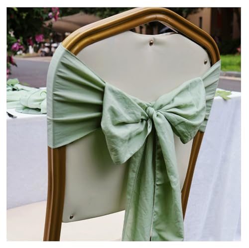 Seihtuch Stuhlschärpen Hochzeit Stuhlschleifen 6 Stück 18 x 250cm Stuhl Schärpe Dekorative Schleife Bögen Band für Hochzeit Party Feiern Bankett Geburtstags Weihnachten Chair Dekostoff Salbeigrün Seihtuch Stuhlschärpen Hochzeit Stuhlschleifen 6 Stück 18 x 250cm Stuhl Schärpe Dekorative Schleife Bögen Band für Hochzeit Party Feiern Bankett Geburtstags Weihnachten Chair Dekostoff Salbeigrün von Pmnzdy