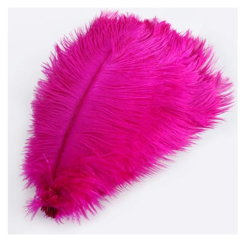 Straußenfedern 10 STK 15-20cm Bunte Strauß Feder Plume Natürliche Federn zum Basteln DIY Dekoration Straussenfedern für Haus Hochzeit Party Fest Tisch Esstische Karneval Traumfänger Deko Rosenrot Straußenfedern 10 STK 15-20cm Bunte Strauß Feder Plume Natürliche Federn zum Basteln DIY Dekoration Straussenfedern für Haus Hochzeit Party Fest Tisch Esstische Karneval Traumfänger Deko Rosenrot von Pmnzdy