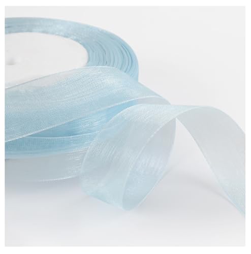 Transparent Organzaband 45 Meter × 2cm Sheer Geschenkband Bunte Schleifenband Dekoband Weihnachtenband Bastelband Bänder aus Organza für Hochzeits Party Geburtstag GeschenkverpackungGraublau Transparent Organzaband 45 Meter × 2cm Sheer Geschenkband Bunte Schleifenband Dekoband Weihnachtenband Bastelband Bänder aus Organza für Hochzeits Party Geburtstag GeschenkverpackungGraublau von Pmnzdy
