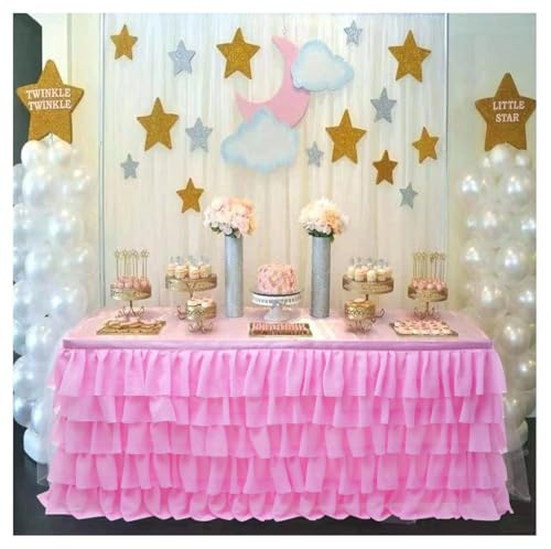 Tutu Tüll Tischröcke Bonbonfarbe Plissee Flauschiger Tischrock für Desserttisch Geburtstagstisch Dekoration Party-Tischröcke für Party, Hochzeit, Geburtstag,Babyparty,Hotel Bankett Tischdekoration Tutu Tüll Tischröcke Bonbonfarbe Plissee Flauschiger Tischrock für Desserttisch Geburtstagstisch Dekoration Party-Tischröcke für Party, Hochzeit, Geburtstag,Babyparty,Hotel Bankett Tischdekoration von Pmnzdy